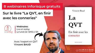 Inforisque – 8 webinaires sur le livre “La QVT, en finir avec les conneries”