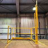 Barrière écluse de sécurité levante : Barrière écluse Type L