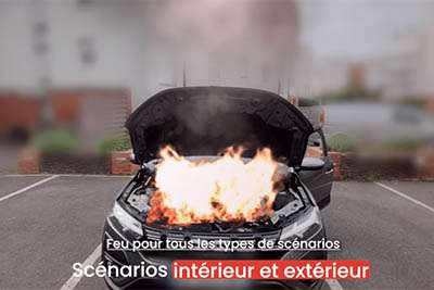 Nouveau kit de formation incendie en réalité augmentée et virtuelle