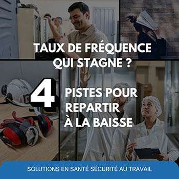 Taux de fréquence qui stagne : 4 pistes pour repartir à la baisse