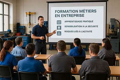 Former au plus près du terrain : l’essor des centres de formation en entreprise