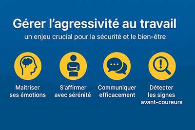 Gérer l’agressivité au travail : un enjeu crucial pour la sécurité et le bien-être