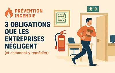 Prévention incendie : connaissiez-vous cette obligation encore trop souvent négligée par les entreprises ?