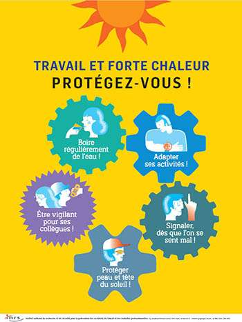 Chaleur extrême : comment protéger efficacement vos salariés ? Les pistes de l&rsquo;INRS