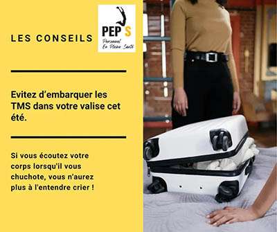 Les vacances : un risque de TMS ?