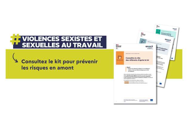 Un kit de l&rsquo;ANACT pour la prévention des violences sexistes en entreprise
