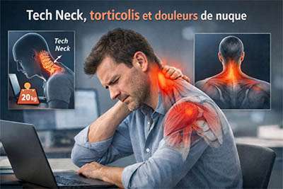 Tech Neck, torticolis et douleurs de nuque : pourquoi les épaules sont au cœur du problème !
