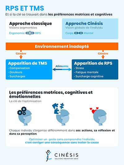 RPS et TMS : et si la clé se trouvait dans les préférences motrices et cognitives ?