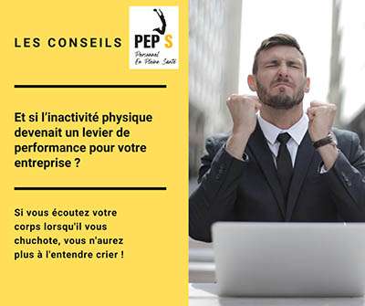 L’inactivité physique au travail : danger ou opportunité pour les entreprises ?