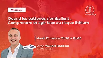 Quand les batteries s’emballent : comprendre et agir face au risque lithium