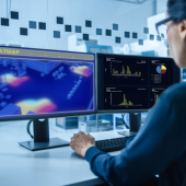 Analyses de la sécurité et de la productivité via des métriques sur un tableau de bord : Blaxtair Dashboard