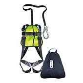 Harnais anti chute avec longe sangle 1 m : KTPEVO11
