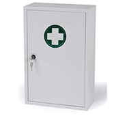 Kit de secours : Armoire à pharmacie vide en métal 1 porte