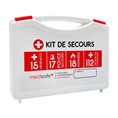 Kit de secours Medisafe : Valise de secours 4 personnes