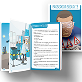 Supports de communication : Guides et passeports sécurité