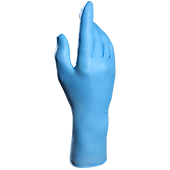 Gant protection chimique à usage unique en nitrile épais : SOLO 980