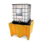 Bac de rétention plastique : Capacité 1120l – 1 IBC