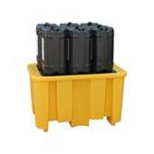Bacs de rétention plastique : Capacité 230l – 1 fût