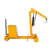 Grue manuelle repliable : Grue d'atelier manuelle à porte-à-faux et repliable