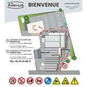 Plan de circulation : Sans élévation