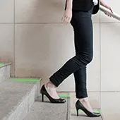 Dispositif lumineux pour rampe d'escalier : RAMPEDA