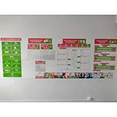 Création de supports visuels SUR-MESURE : SALLE OBEYA / RESOLUTION DE PROBLEMES _ 100% personnalisée
