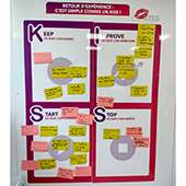 Création de supports visuels SUR-MESURE : Un "KISS" pour vos retours d'expérience _ 100% personna