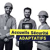 Solution digitale plateforme Cikaba : Accueil sécurité sur mesure et adaptatif