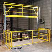 Barrière écluse de sécurité coulissante : Barrière écluse Type C