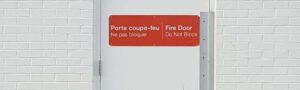 La règlementation des portes coupe-feu